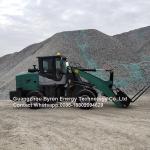 3200mm Dumping Height Mini Front Hydraulic Wheel Loader With Air Conditioner