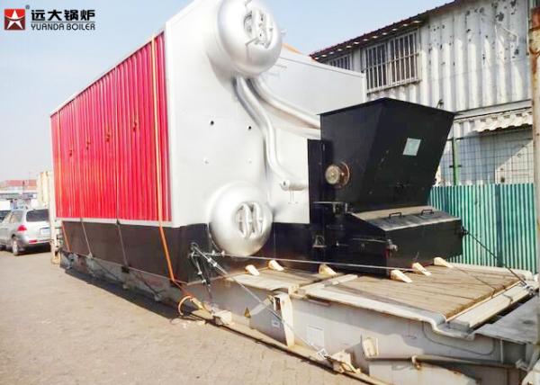 1 Ton - 20 Ton Industrial Steam Boiler , Wood Pellet Coal Fired Residential