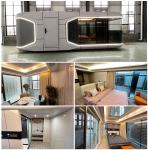 2 Bedroom Prefabricated Modular Houses Living Space Container Homes for