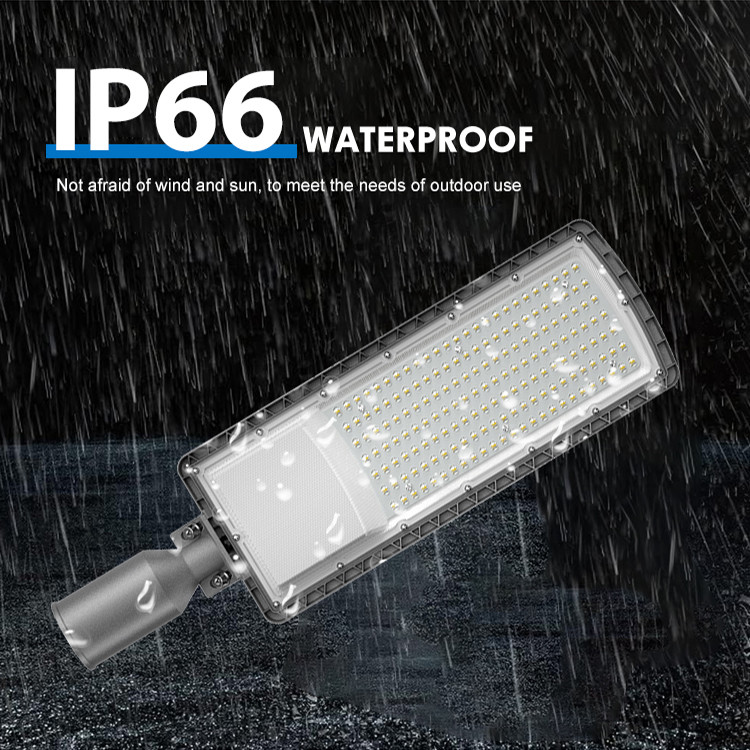 High Brightness AC85-265V 3000K To 6500K LED Road Light Highways City Streets Parking Lots