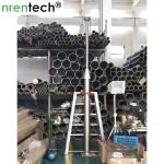 9m pneumatic telescopic mast for mobile CCTV vehicle telescoping mast antenna