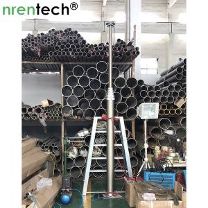 China 9m pneumatic telescopic mast for mobile CCTV vehicle telescoping mast antenna mast telecommunication tower mast factory