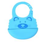 High Durability Modern Twist Bib , Eating Solids Baby Food Bibs Multi Color