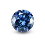 Wholesale GRA Moissanite Gray Pink Yellow Champagne Blue Green Round Cut Loose