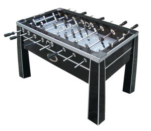 China 5 FT Soccer Game Table Official Foosball Table With Sturdy Legs / Wood Handle factory