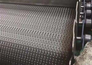 China Stainless Steel Compound Balanced Belt Cordweave Belt for Snack Foods factory