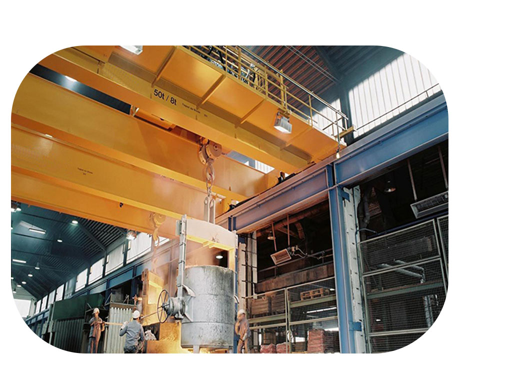 Good Quality 8t Double Girder Overhead Crane Bridge Pendent Line Control