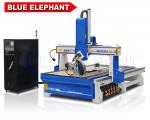 ELE 1530 wood 4 axis cnc router carving machinery with YASKAWA Motor and driver