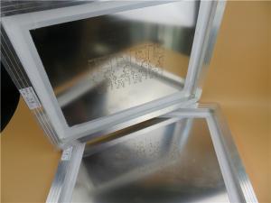 China Stainless Steel Shim 0.12mm PCB SMT Stencil 520x420mm Aluminum Fame factory
