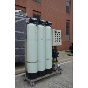 China Industrial Quartz Sand Water Plant RO System 2000 Litre Capacity on sale
