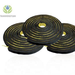 China 20*25mm Hydrophilic Rubber Expansion Water Stop Strips for Green Concrete Joints factory