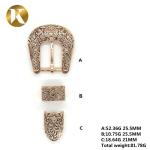 Custom Pin Belt Buckles , Belt Pin Buckle Fashion For Decoration