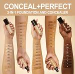 High Quality Long Lasting Matte Waterproof Makeup Foundation Liquid Full