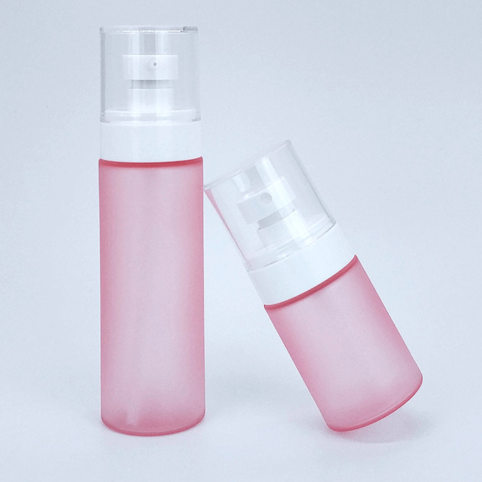 50ml 100ml 120ml Plastic Airless Pump Bottles For Cosmetics Frosted Airless Pump Bottles Lotion Cosmetic Cream