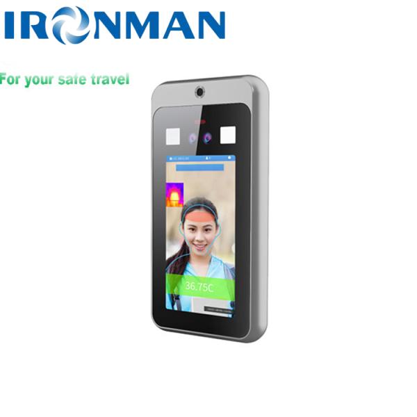 China Linux Face Recognition Temperature Scanner DC12V 2A With Temperature Detection factory