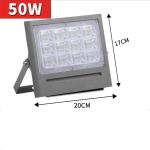 High Power 220v Flood Work Light Ip66 Square Street Stadium Waterproof Outdoor