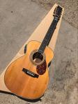 Ebony Fretboard OM body Signature Acoustic Electric Guitar (OM-G)