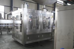 China Industrial Full Automatic Juice Filling Machine PLC Bottle Washing Filling Capping factory