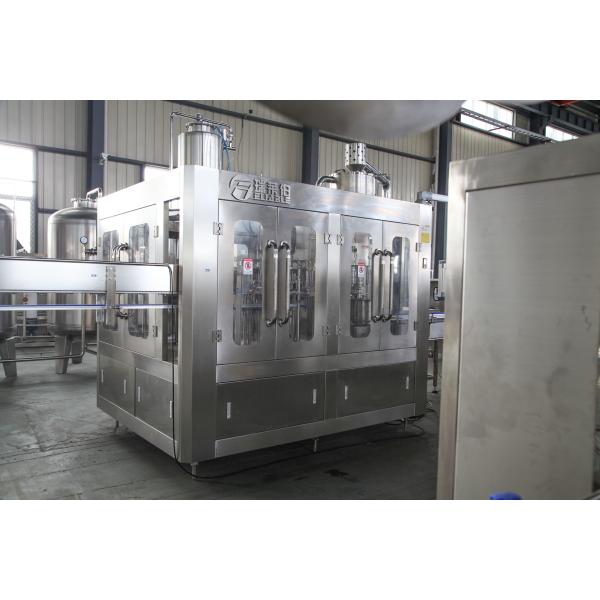 China 8000BPH Automatic Bottling Machine Middle Scale Juice Making / Filling factory