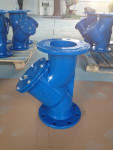 China DIN Y strainer Flanged ends factory