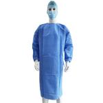 Disposable surgical isolation gown clothing non-woven fabric lace-up reversible