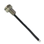 304 Stainless Steel NTC Thermistor Probe 10K 1% 3950 2651 26AWG 50mm For Bottle