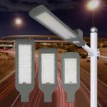 High Luminous Efficiency IP66 All In One LED Street Light for Outdoor 30W 50W