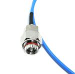 500 V Radio Frequency Connector 4.3/10 Din Male To Male For Rg402 Cable