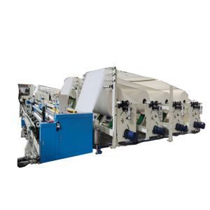 China Industrial 160pcs/Min Speed Toilet Paper Rewinding Slitting Machine on sale