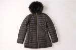 Ladies Revrsible Longline Coats Multicolor Keep Warm Casual And Fashion Black