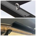 Straight Bracing Type Outdoor Patio Folding Side Awning Waterproof Sun Shade