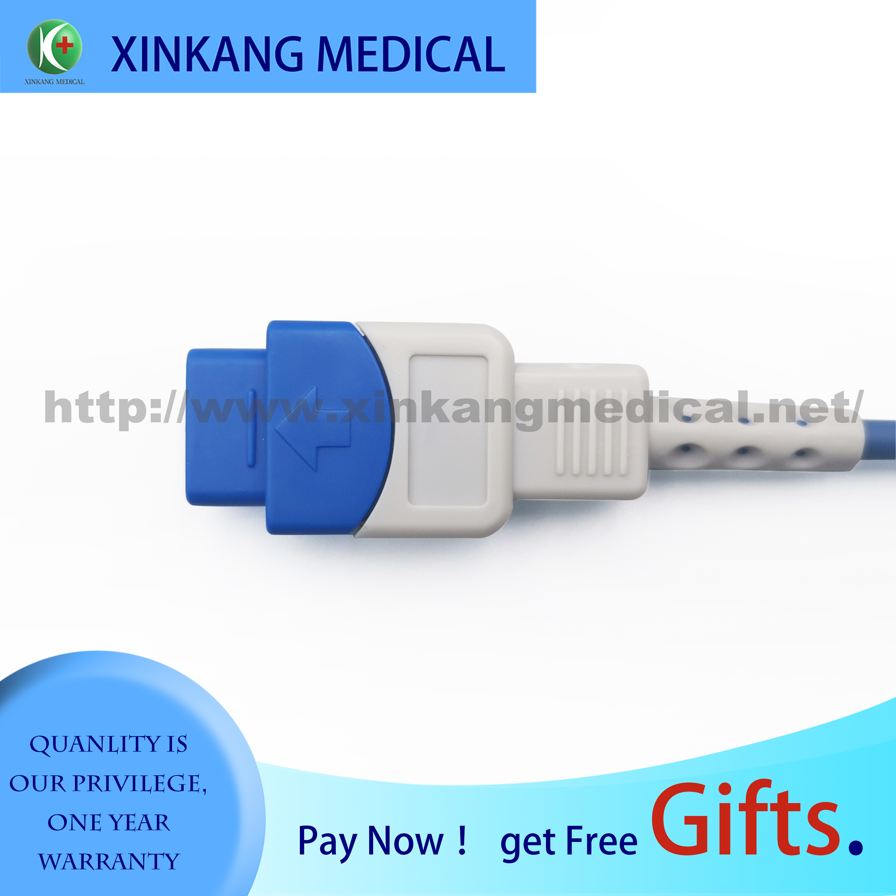 Compatible Reusable GE DB9 Ohmeda Pediatric Finger Soft Probe for 9pin 1m/3 Meter Spo2 Sensor