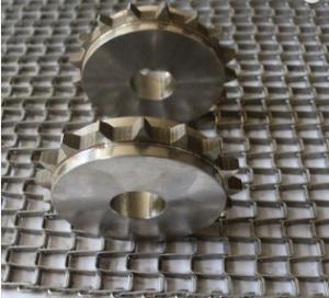 China Custom 20cm-200cm Flat Wire Stainless Steel Mesh Belt For Manufacturing Plant factory