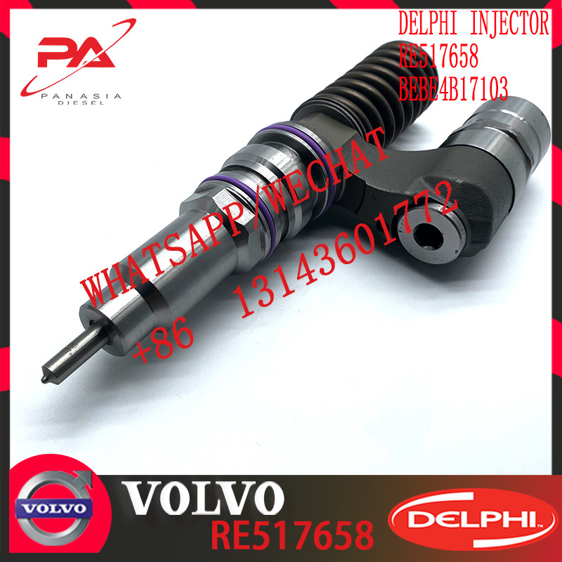 Diesel Engine Fuel injector RE517658 BEBE4B17103 A3 for V-O-L-V 6125 TIER 2 -OH - HIGH POWER