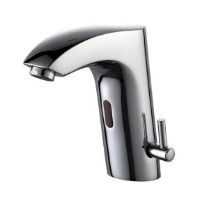China Zinc Body Washbasin Sensor Water Faucet Battery Operated Sensor Tap factory