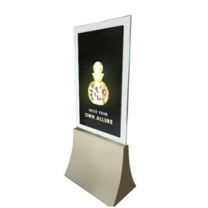Floor Standing 55" Double Sided Transparent OLED Screen