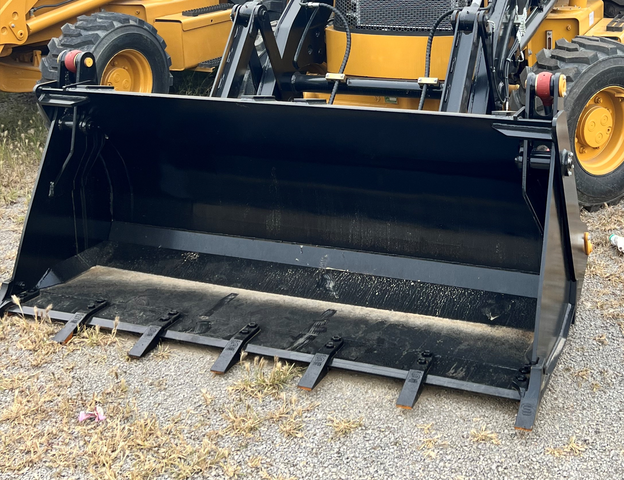 4280mm Max. Digging Depth 4WD Compact Loader Backhoe with Front End Loader and ROPS Cab