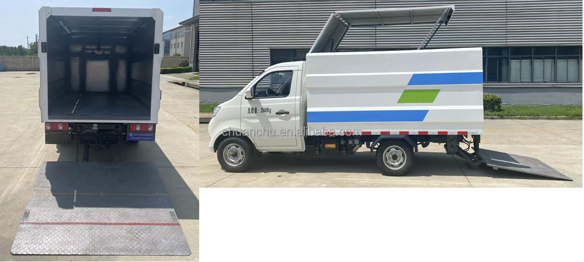 Electric Garbage Collection Truck for Urban Waste Management and Custom's Requirement in Urban Environments
