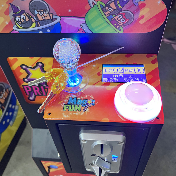 Medium Claw Arcade Vending Machine for Kids W30*D62*H170 Cm Coin Operated Age 8 Years