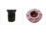 Iron Mining Pump Semi Open High Chrome Impeller Anti Abrasive Long Life