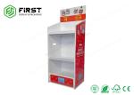 Corrugated Floor Stand Folding Cardboard Paper Floor Displays For Retail Store