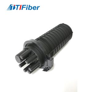 China 96 Core 4in 4out Fiber Optic Splice Closure Vertical Dome Type factory