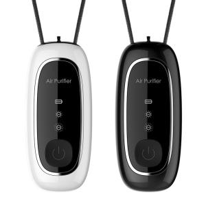 China Mini Portable Wearable battery powered Air Purifier Necklace ionizer Negative Virus factory