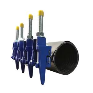 China Ductile Iron SS304 Stainless Steel Single Band Repair Clamp Full Circle Repair Clamp factory