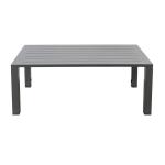 AJUNION Aluminum Frame Outdoor Corner Sofa Lounge Set Sectional Garden Furniture