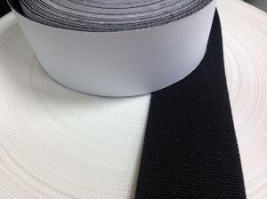China ROHS Un - elastic Stock Sew On Hook and Loop Tape For Strong Bonding on sale