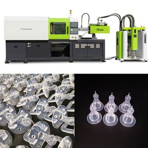 Liquid Silicone Automatic Injection Moulding Machine 130T Clamping Force