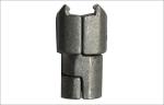 Silvery Male Tee Aluminum Pipe Joints Aluminum Tubing Connectors With Claw Head