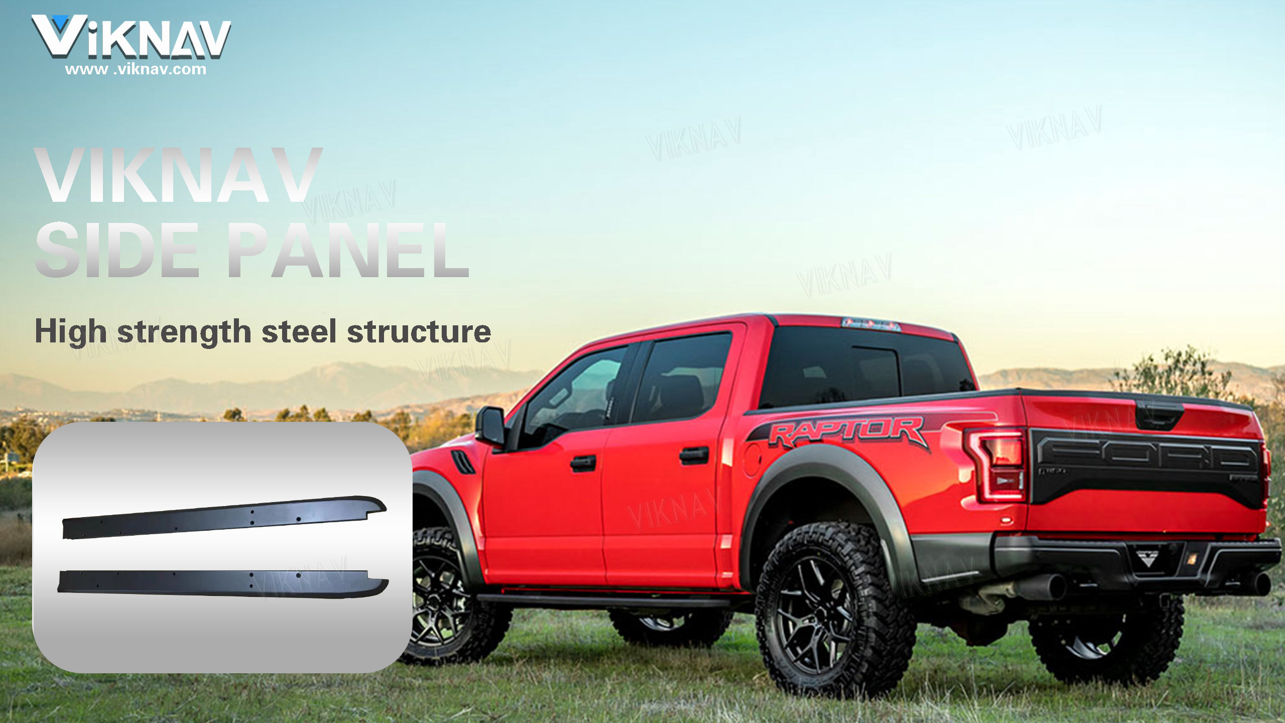 Customized F150 Raptor Pickup Tonneau Cover Rear Bucket Bed Replacement