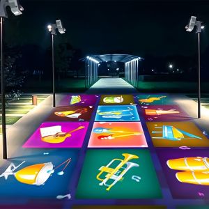 China New Interactive Game Interactive Window Projection Interactive Floor Projection factory